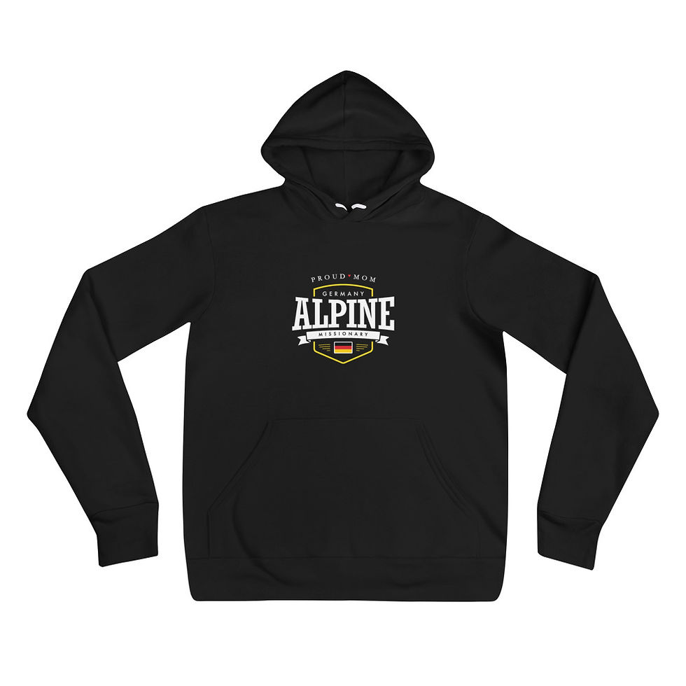 Thumbnail: Proud Mom Mission Shirt Alpine German Speaking - Unisex Hoodie