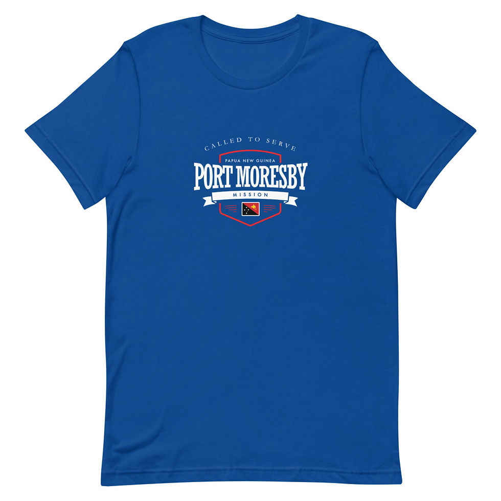 Thumbnail: Mission Shirt Papua New Guinea Port Moresby - Unisex T-Shirt