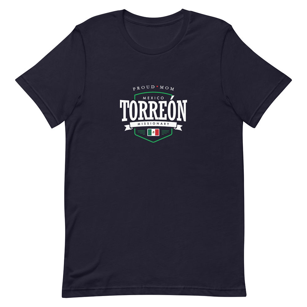 Thumbnail: Proud Mom Mission Shirt Mexico Torreón - Unisex T-Shirt