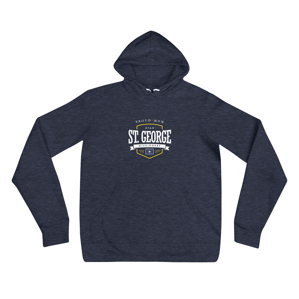 Thumbnail: Proud Mom Mission Shirt Utah St George - Unisex Hoodie