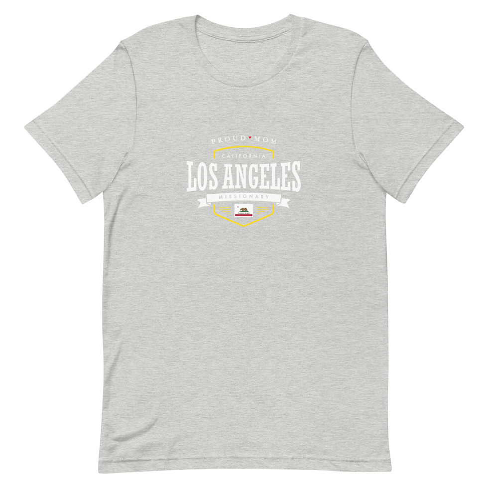 Thumbnail: Proud Mom Mission Shirt California Los Angeles - Unisex T-shirt