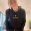 Thumbnail: Hummingbird Black Cropped Hoodie - Live Laugh &amp; Breathe