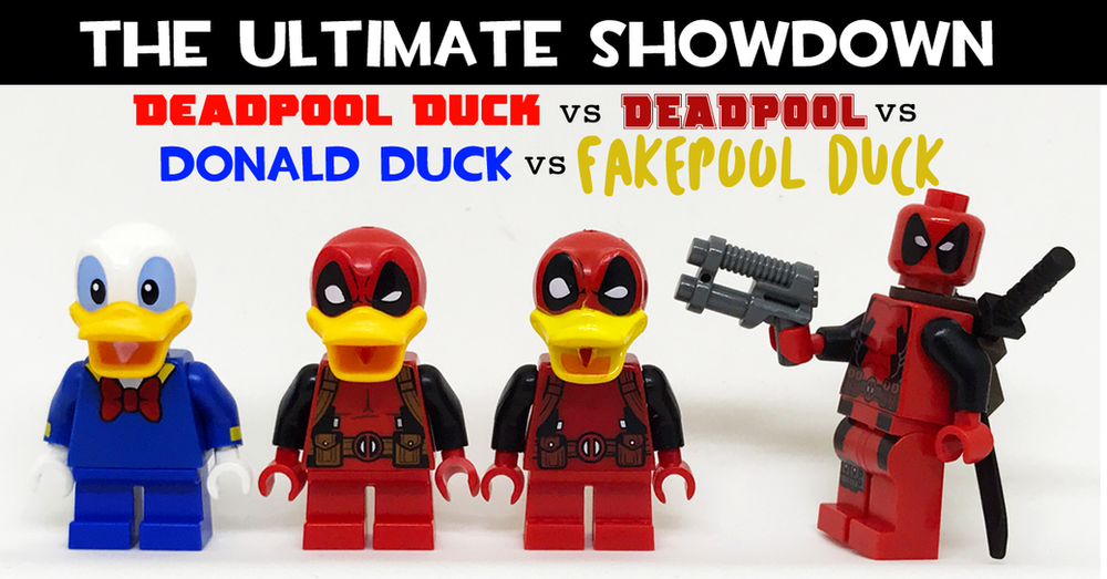 donald duck lego set