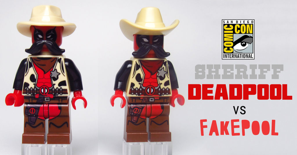 lego sheriff deadpool