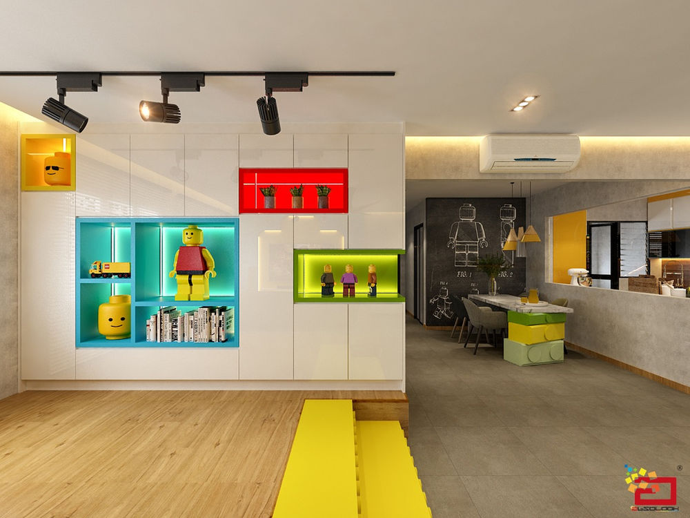 Beautiful Dream Home of a LEGO Fan