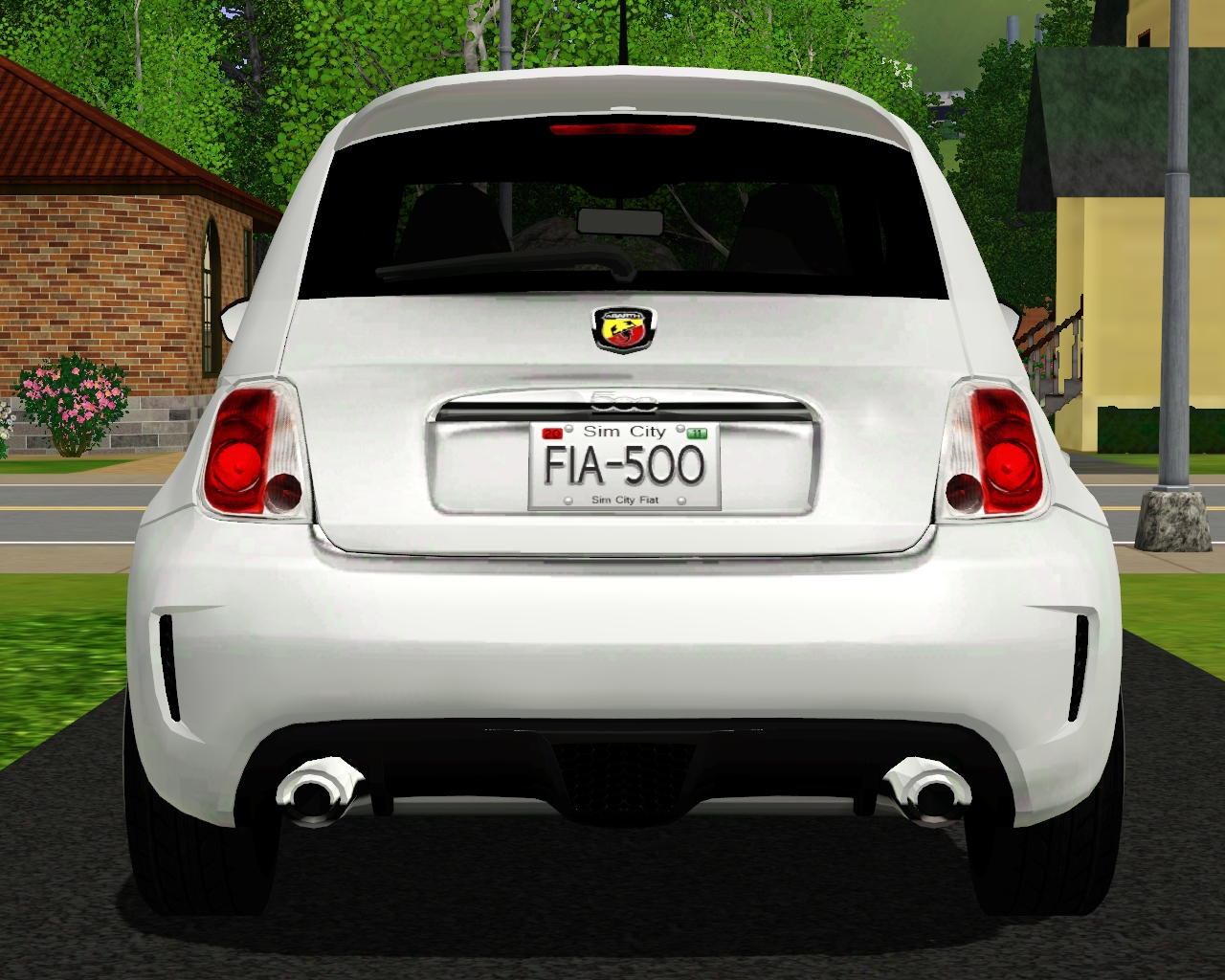 12 Fiat 500 Abarth Fpc Sims