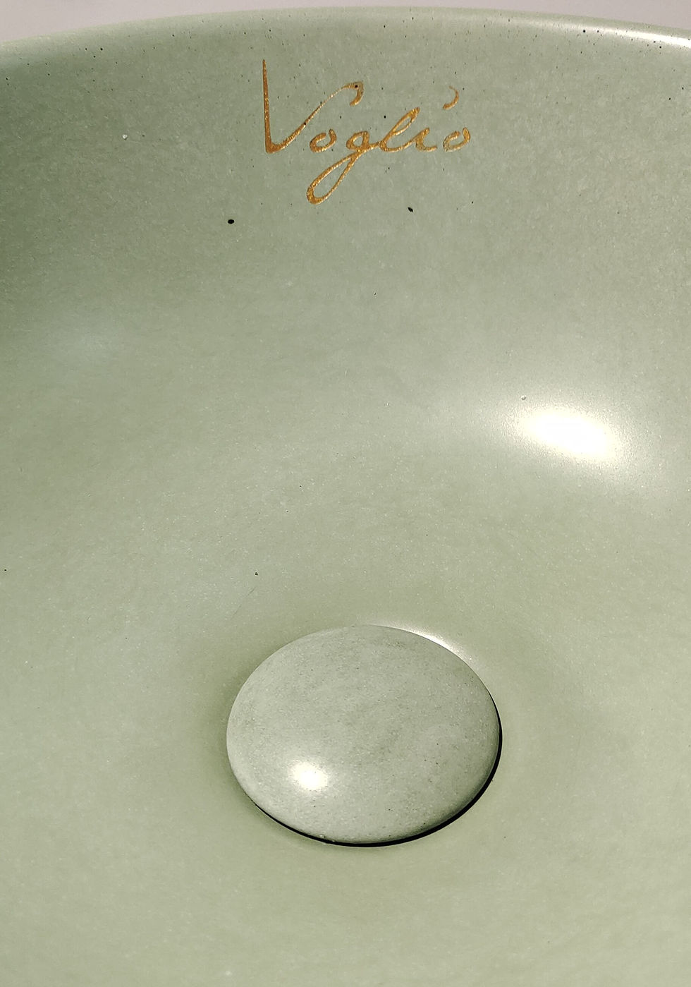 Miniature : Bonde de lavabo en béton