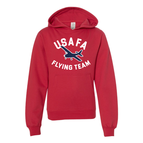 Thumbnail: Independent Trading Co. Youth Midweight Hooded Pullover Sweatshirt