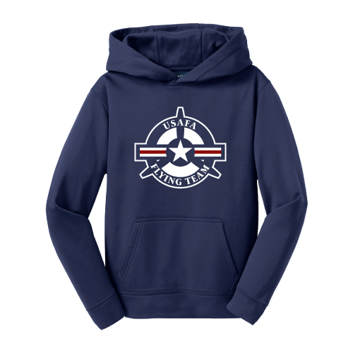 Thumbnail: Sport-Tek® Youth Sport-Wick® Fleece Hooded Pullover