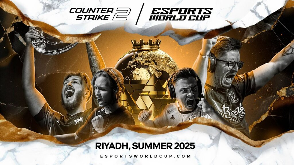 Counter-Strike 2 confirmado para a Esports World Cup 2025: Prepare-se para o maior evento de FPS!