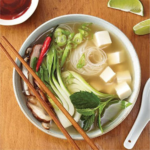 Vegetables & Tofu Noodle Soup
