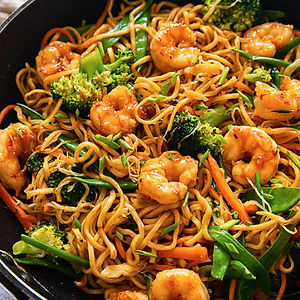 Seafood Chow Mein