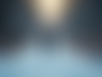 A man walking away from narcissism on a winter forest path