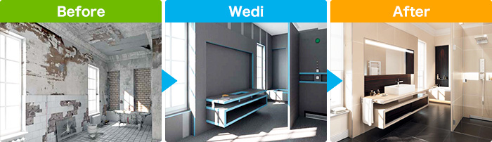 wediboard ウェディボード リノベーション 手順