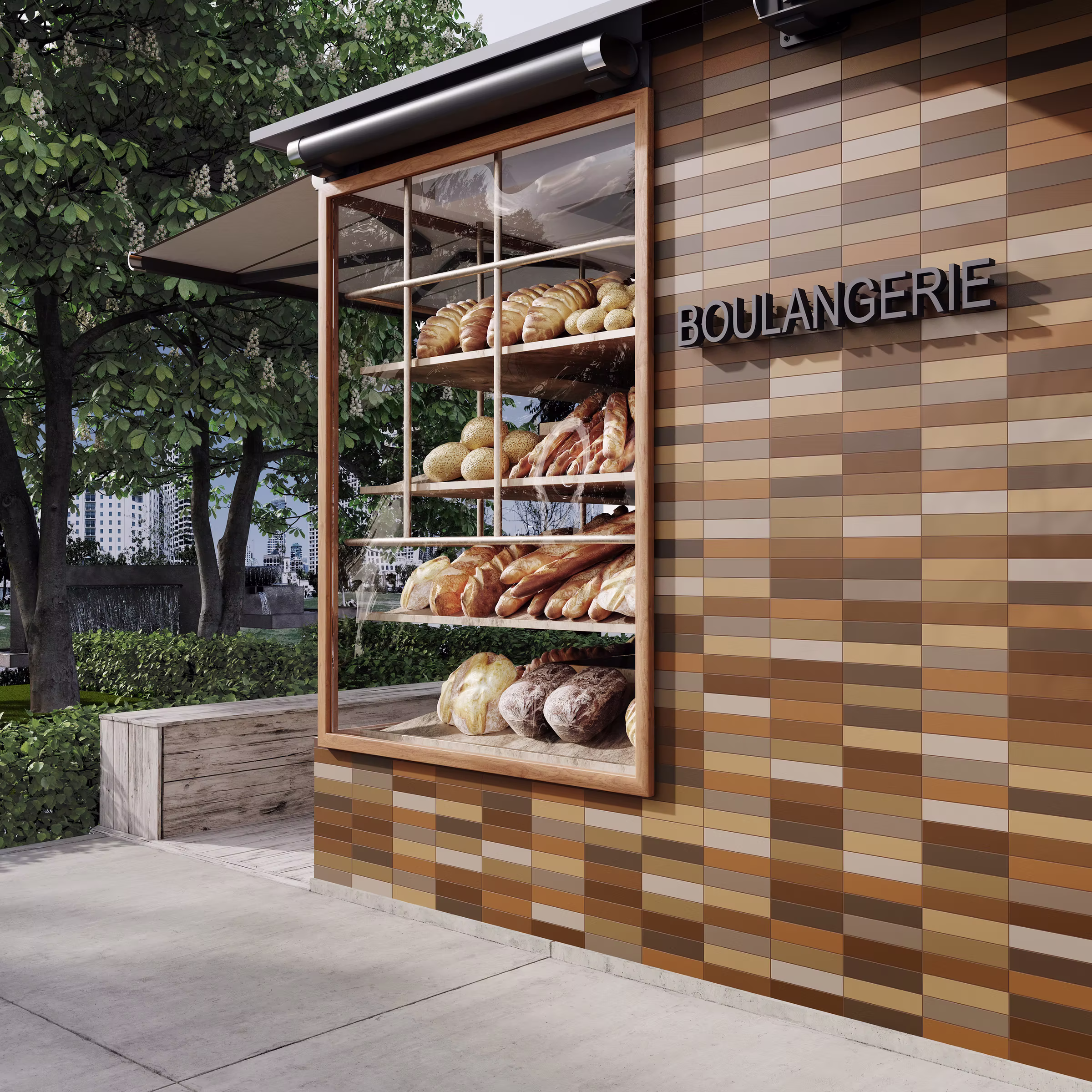 Croma 625を使用した温かみのある外観デザイン