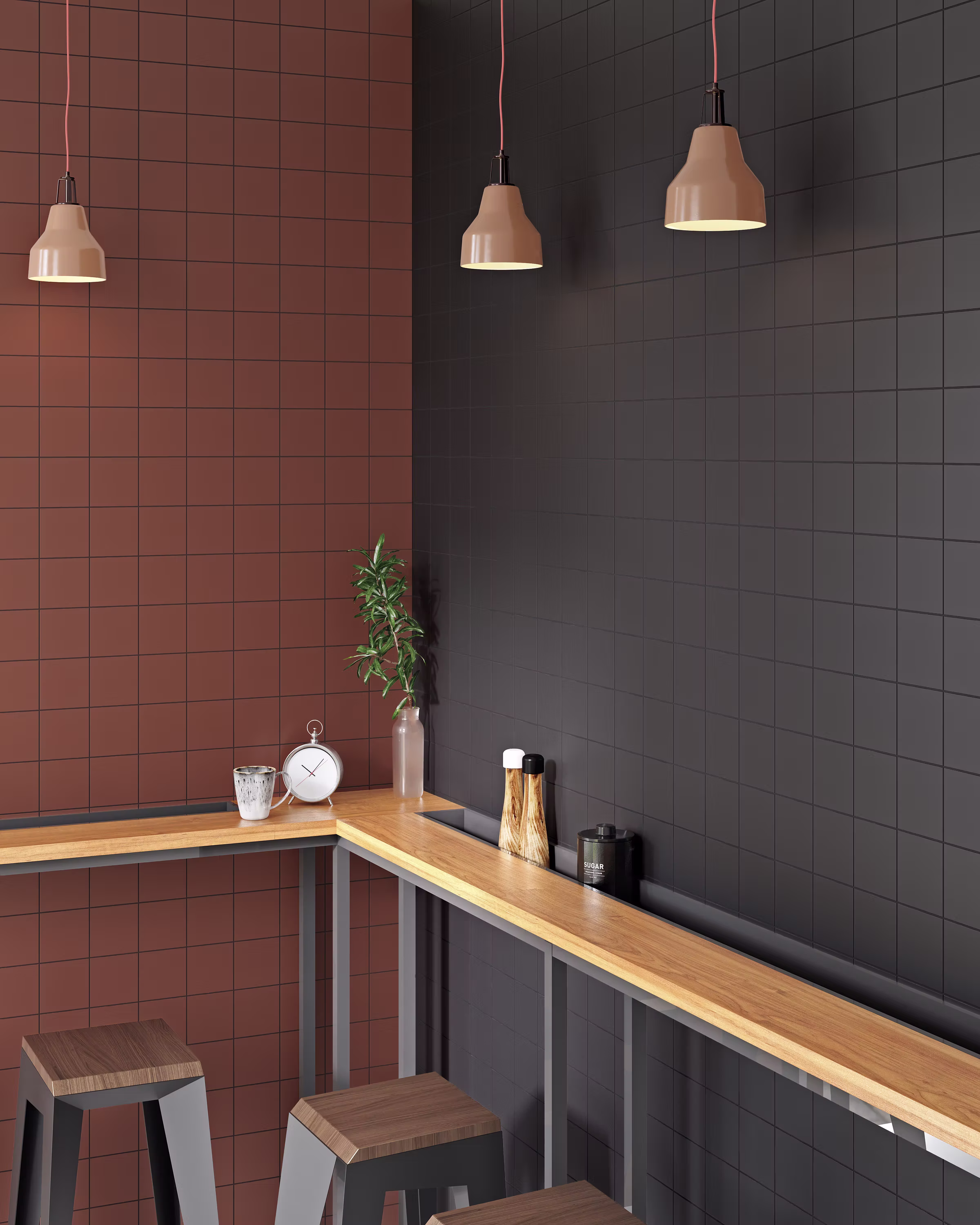 モダンなシャワールーム（China使用）