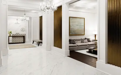 Tiles 床タイル「TRUMARMI– トルマルミ」 住宅 床施工事例イメージ 輸入タイル