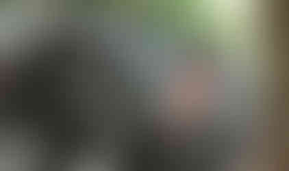 Man driving Jeep on rocky trail