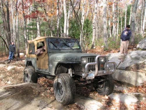 Jeep on trail, Long Island Off Road