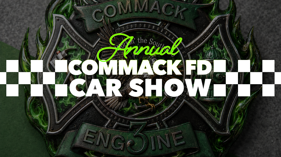4th Annual Commack Fire Dept Car Show