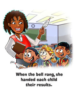 Harold expecting a good grade