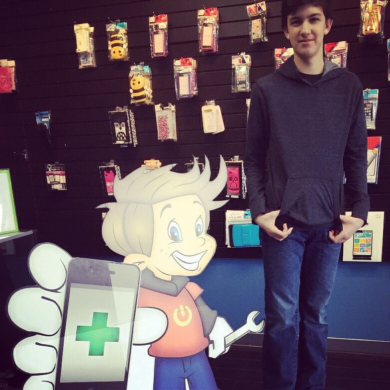 Jake Fleming with Chip Gadget