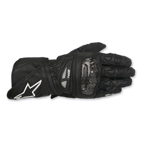 Alpinestars Men's SP-1 Black Leather Gloves | brooklynmoto