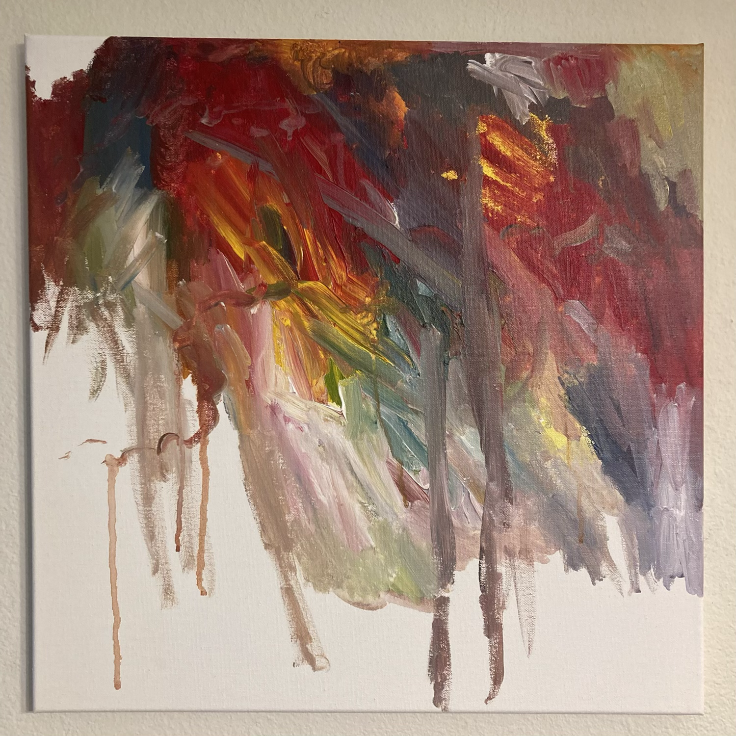 No Depth, No Talent (18”x18”)