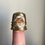 Thumbnail: Orange Cat Brass Thimble