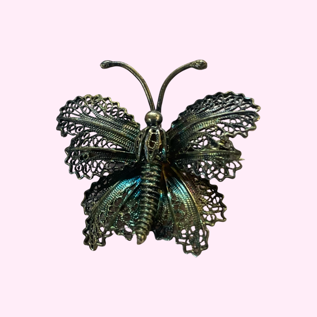 Antique 1930s Butterfly Broach