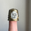 Thumbnail: Grey Cat Brass Thimble