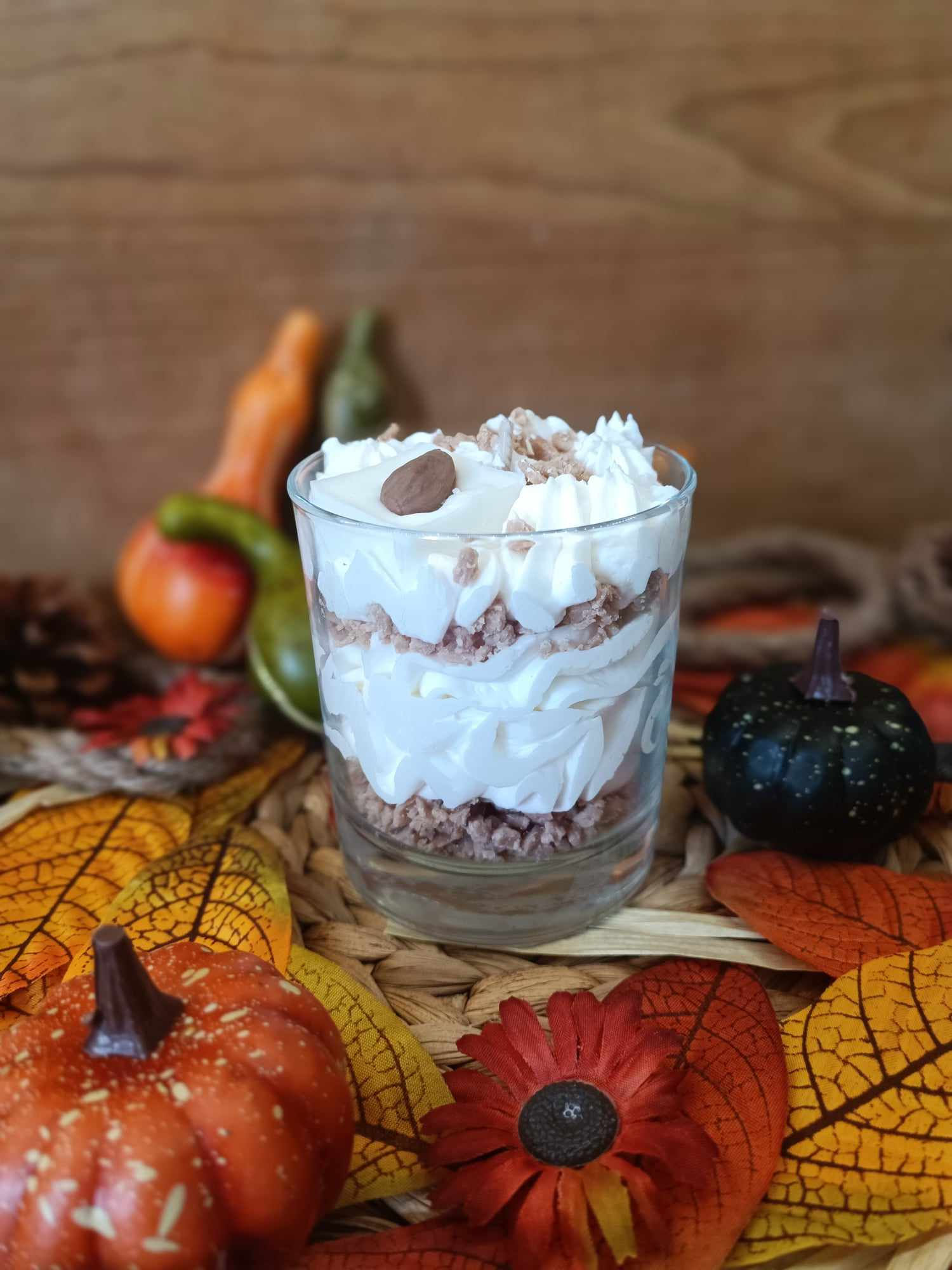 Bougie gourmande - Nougat blanc