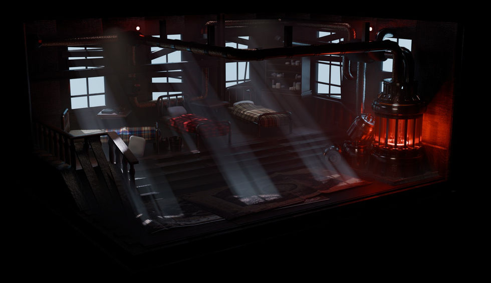 Frostpunk Infirmary Render