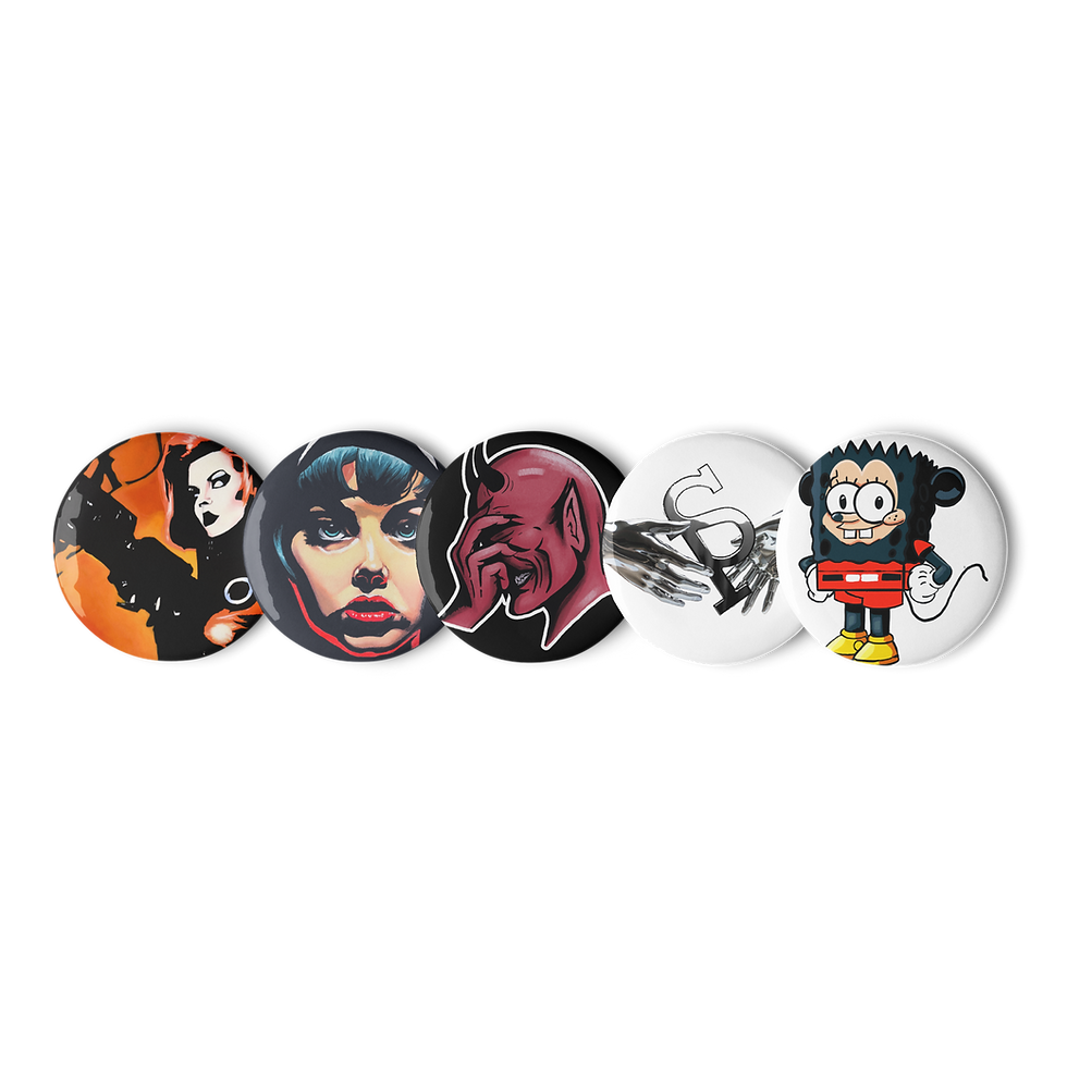 Set of pin buttons 2