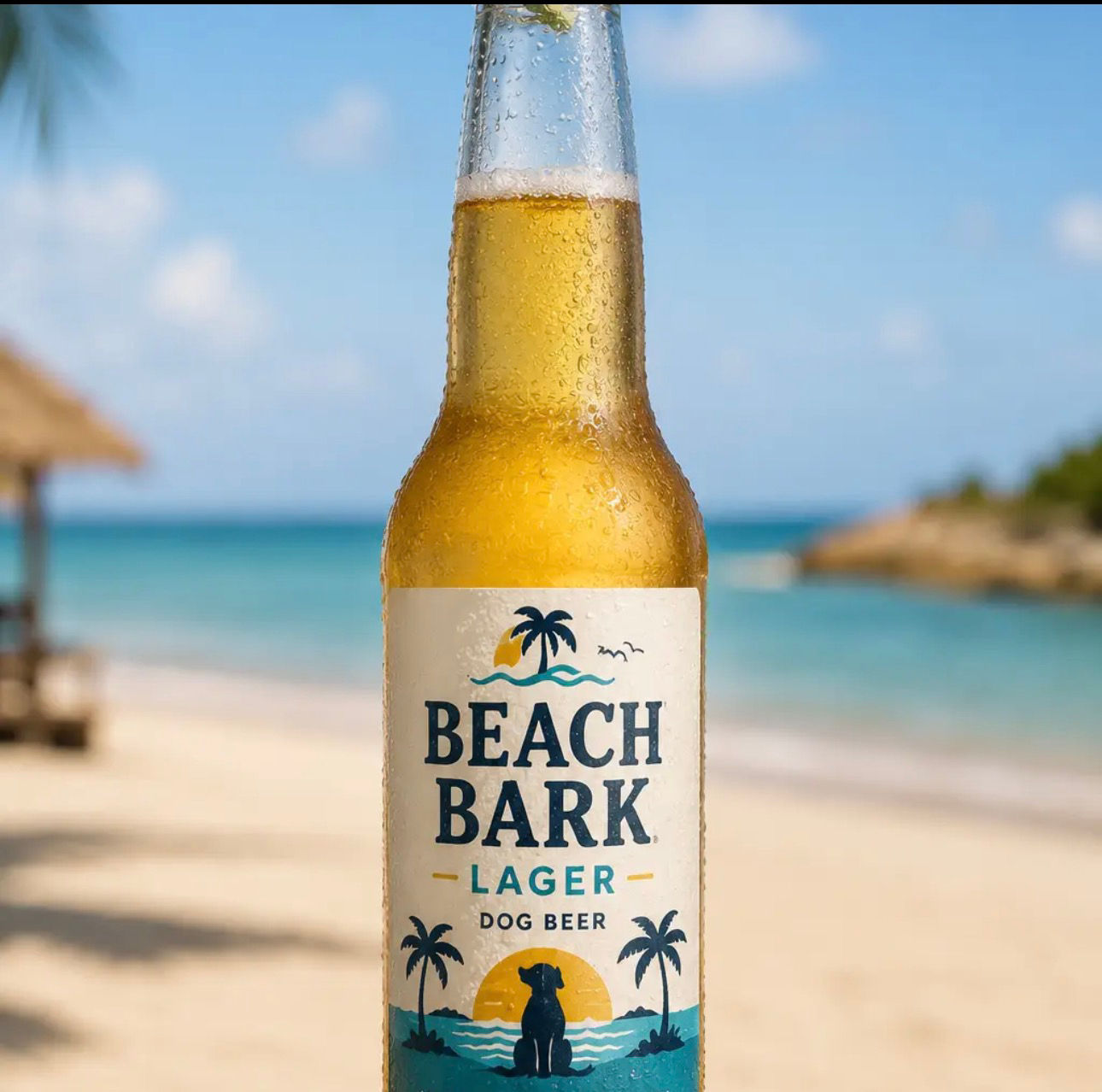 Beach bark lager