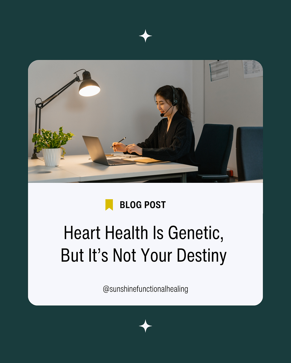 Heart Health Is Genetic But It’s Not Your Destiny