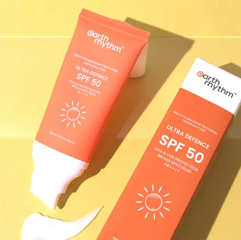 Ultra Defence Hybrid Sunscreen Fluid - SPF 50 | Earth Rhythm
