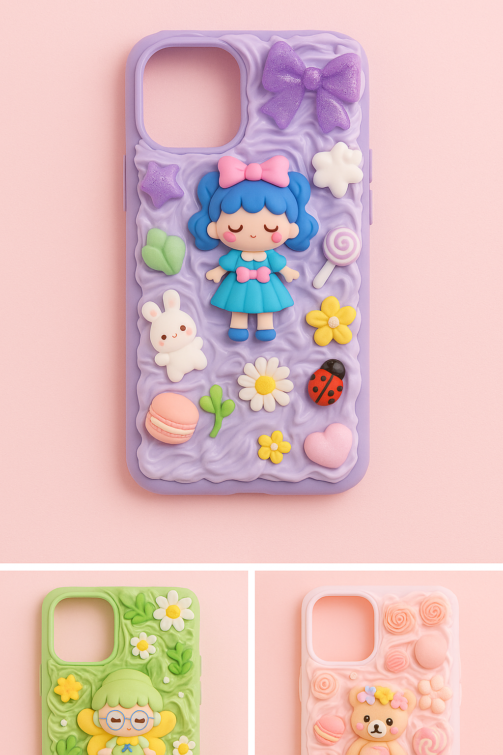 Character set Decoden Phone Case DIY kit