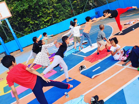 Kids Yoga with Menka - Taken from Blog for Iyengar Yoga Vancouver
Why isn’t Kids’ Yoga More Common?