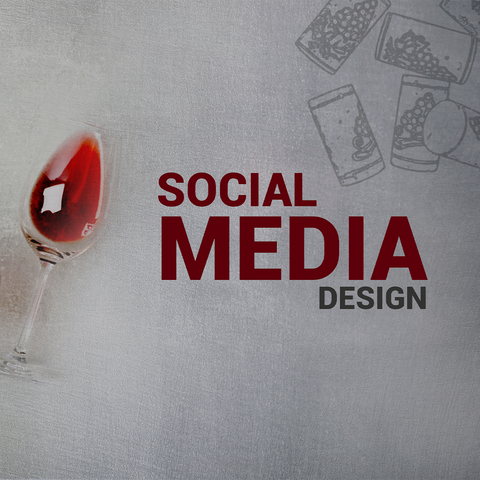 Design de posts para Sommelier de vinhos