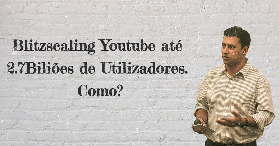 Shishir Mehrotra Explica como escalar o Youtube