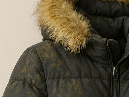 ファー付ダウンが汚れた場合