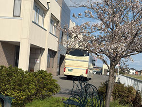［4月2日］本日はバス8台のお客様をお迎えしました。