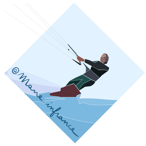 Kitesurfer homme