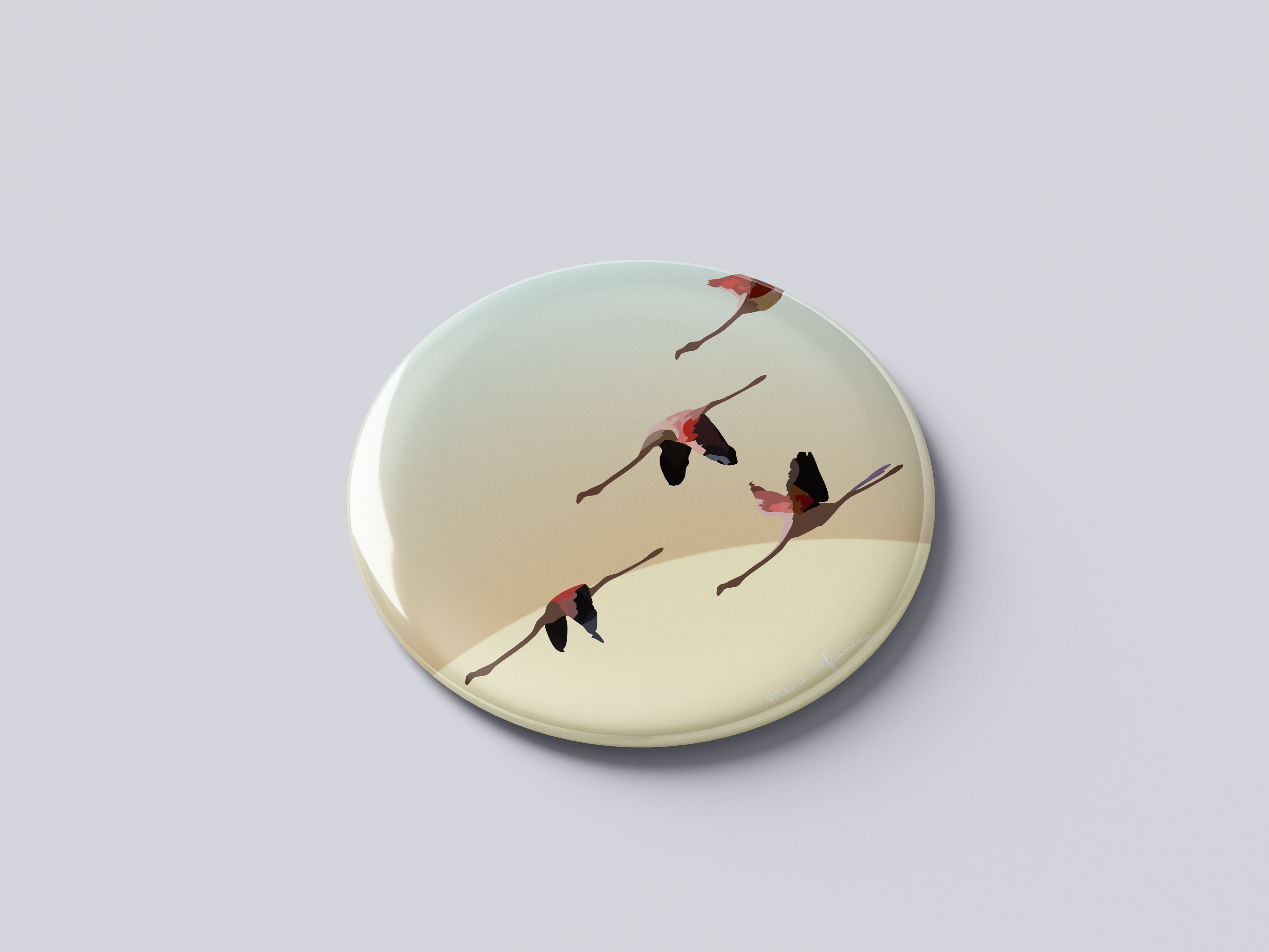 Magnet - Flamingo's flight