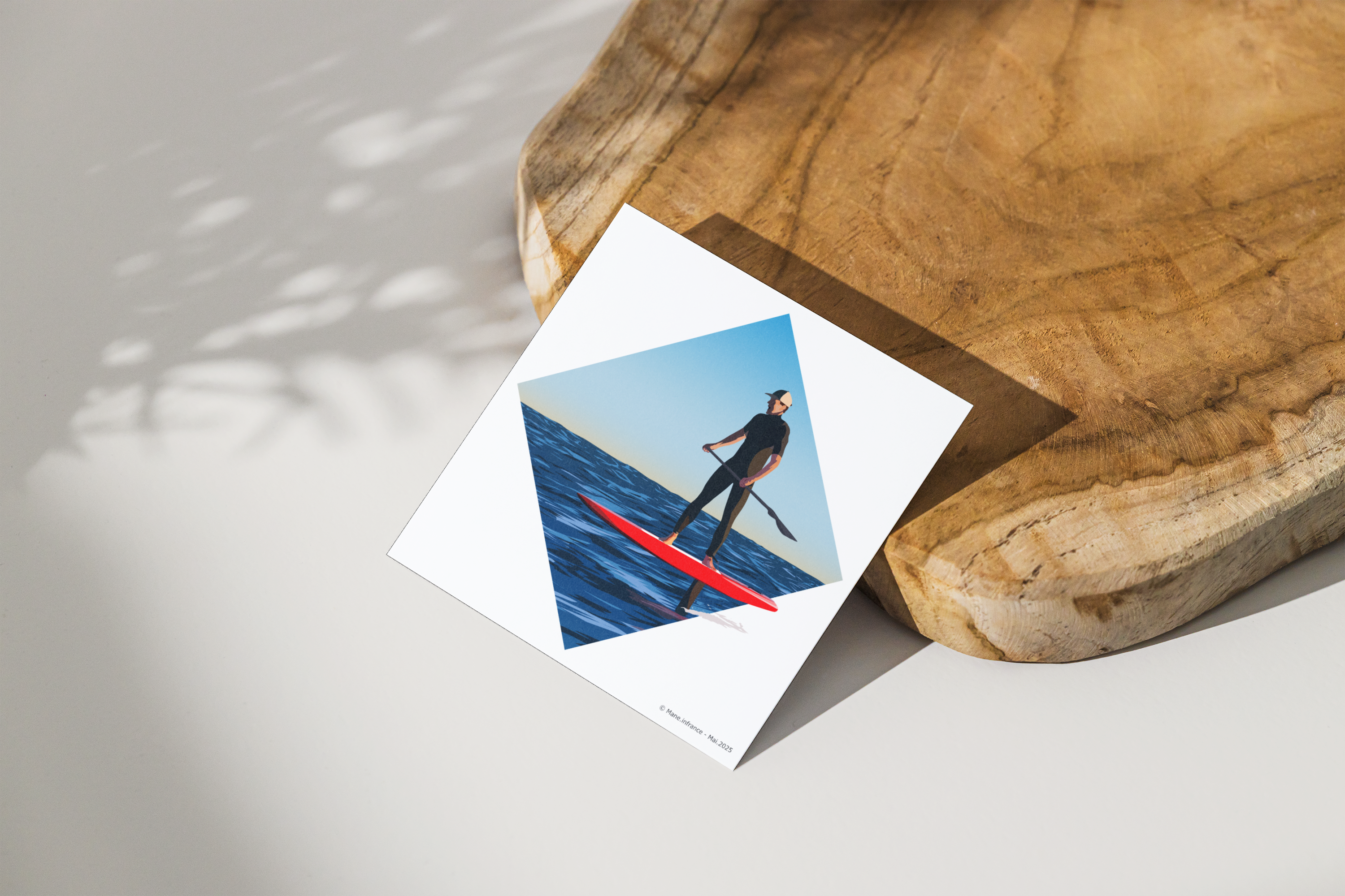 Carte postale - Beyond the blue - Foil