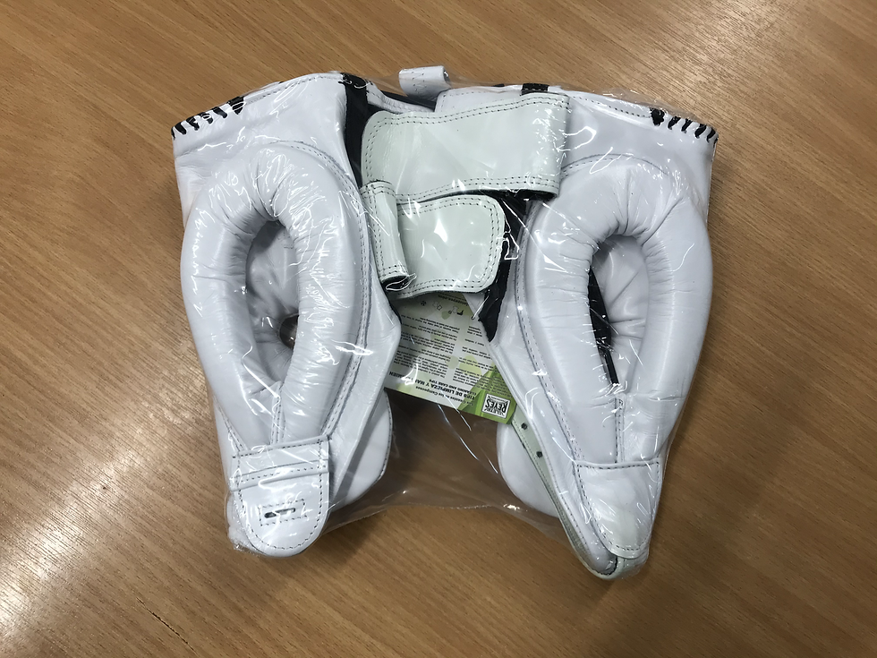 Thumbnail: Cleto Reyes Cheek Protector Headguard - White