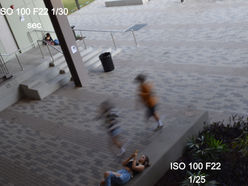 Exploring Motion with Shutter speed