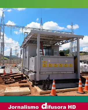 Subestação elétrica de Cachoeira de Minas vai beneficiar cerca de 20 mil pessoas