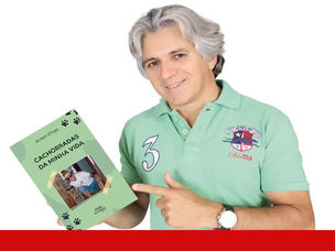 Cachorradas da minha vida é título do novo livro de Ayrton Chips